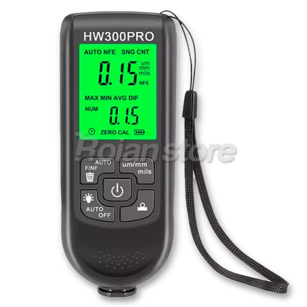 Medidor Espesor Pintura Automotriz Digital 0-2000um Fe NFe