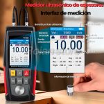 Medidor Espesores Ultrasonido Metales Recargable WT100A - Imagen 6
