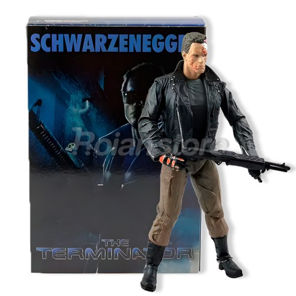 Juguete Figura Terminator 1 T-800 Schwarzenegger Detalle