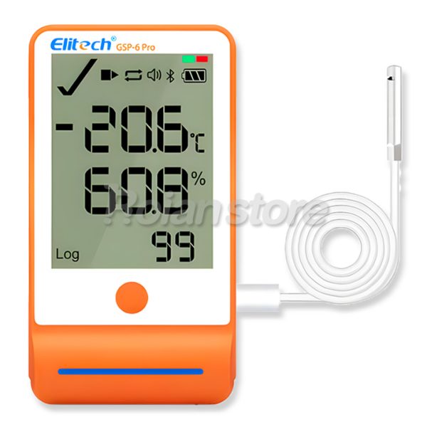 Registrador Temperatura GSP-6Pro Data Logger 100000 Puntos