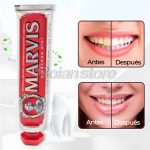 Pasta Dientes Marvis Menta Blanqueadora Limpieza Cinnamon - Imagen 2