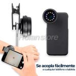 Dermatoscopio Diagnostico Piel Lupa Led Recargable DE-400 - Imagen 2