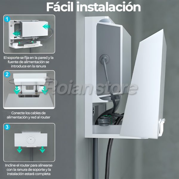 Base Router Pared Soporte Base Starlink Router Gen3 V4 Montaje Pared Metal – Roian Store