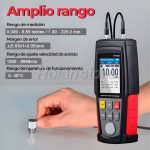 Medidor Espesores Ultrasonido Metales Recargable WT100A - Imagen 2