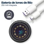 Dermatoscopio Diagnostico Piel Lupa Led Recargable DE-400 - Imagen 3