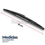 Plumilla Limpiaparabrisas Trasero Para Mazda 2 14" 2007-2014 - Imagen 4