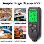Medidor Espesor Pintura Automotriz Digital 0-2000um Fe NFe - Imagen 4