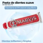 Pasta Dientes Marvis Menta Blanqueadora Limpieza Cinnamon - Imagen 5