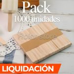Palos de Helado Madera Color Natural Pack de 1000 Unidades - Imagen 2