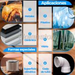 Medidor Espesores Ultrasonido Metales Recargable WT100A - Imagen 5