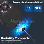 Medidor Espesor Pintura Automotriz Digital 0-2000um Fe NFe - Imagen 5