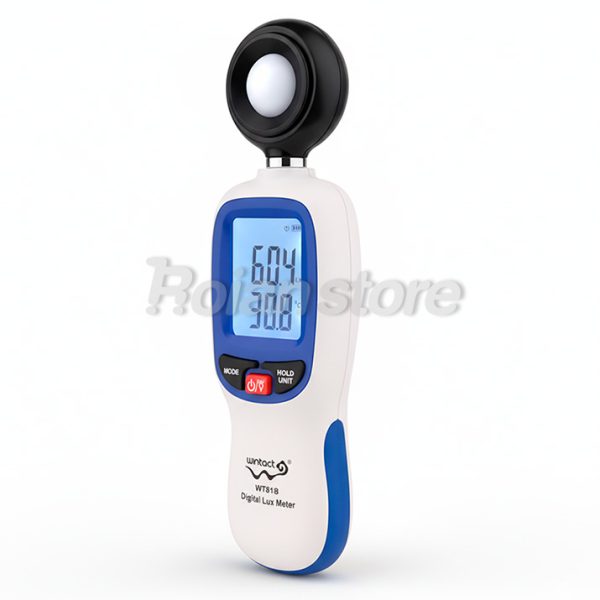 Luxometro Digital Medidor Luz 200.000 Lux Bluetooth WT81B
