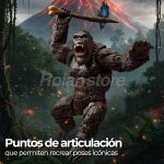 Juguete Figura Accion King Kong Articulada Godzilla VS Kong - Imagen 2