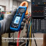 Tester Amperimetro Multimetro Bluetooth Voltaje Digital Owon - Imagen 2
