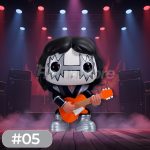Juguete Figura Funko Pop Rocks Kiss The Spaceman #05 Vinilo - Imagen 2