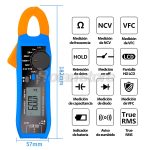 Tester Amperimetro Multimetro Bluetooth Voltaje Digital Owon - Imagen 5