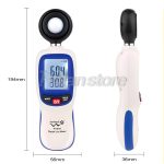 Luxometro Digital Medidor Luz 200.000 Lux Bluetooth WT81B - Imagen 4