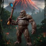 Juguete Figura Accion King Kong Articulada Godzilla VS Kong - Imagen 5