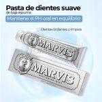Pasta Dientes Marvis Menta Blanqueadora Limpieza Whitening - Imagen 4