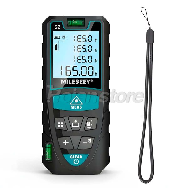 Medidor Distancia Telemetro Laser Digital 120 M Mileseey S2