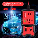 Probador Portatil De Rele De Auto 12v - 24v / 4pin - 5pin - Imagen 3
