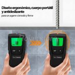Detector Scanner 3 en 1 Metal Madera Pilares Vigas Cableado Negro - Imagen 3