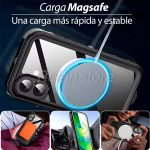 Carcasa Para Iphone 17 Sumergible Waterproof Magsafe Black - Imagen 4