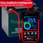 Probador Analizador De Bateria Tooltop ET2201 12V/24V LCD - Imagen 4