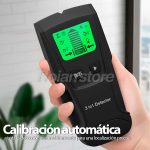 Detector Scanner 3 en 1 Metal Madera Pilares Vigas Cableado Negro - Imagen 5