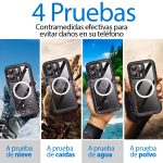 Carcasa Para Iphone 17 Sumergible Waterproof Magsafe Black - Imagen 6