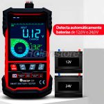 Probador Analizador De Bateria Tooltop ET2201 12V/24V LCD - Imagen 6