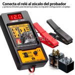 Probador Comprobador Rele Relay Visor Led 12V 24V Aneng RT01 - Imagen 7