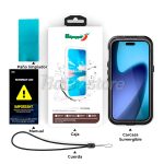 Carcasa Iphone 17 Pro Sumergible Waterproof Magsafe Black - Imagen 6