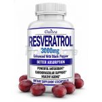 Resveratrol Suplemento Antioxidante 3000mg 120 Capsulas