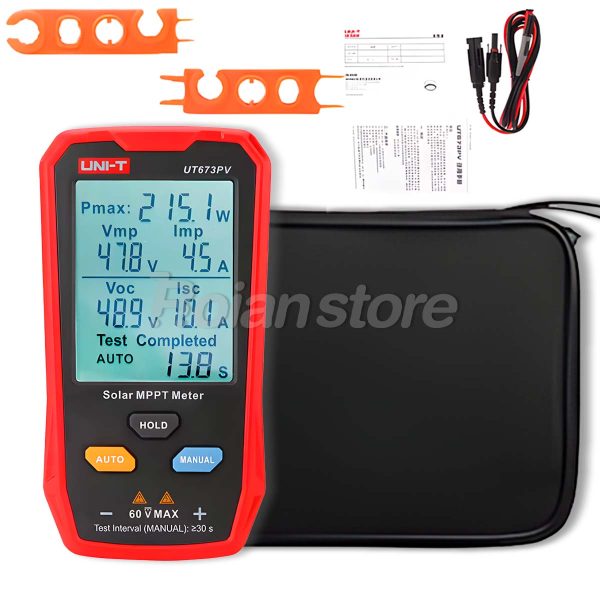 Tester Uni-t Ut673pv Multimetro Probador Panele Solares Mppt