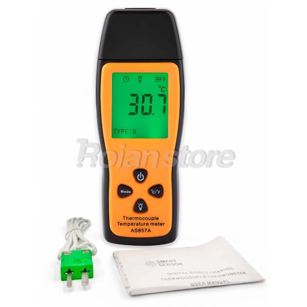 Termometro Medidor Industrial Termopar Smart Sensor Tipo K