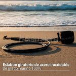 Leash Dakine Tobillo Tabla Surf Longboard 9 Pies Mod2 - Imagen 2