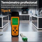 Termometro Medidor Industrial Termopar Smart Sensor Tipo K - Imagen 2