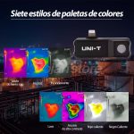 Camara Termica Infrarroja Uni-T Celular iOS Lightning 25Hz - Imagen 3