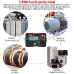 Medidor Resistencia Aislamiento Uni-t Ut501a 5.5g Ohm 750V - Imagen 3
