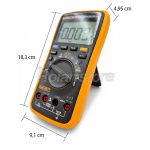 Multimetro Digital Probador Fluke 17B Max Alarma CATIII 600V - Imagen 3