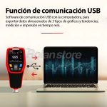Medidor Espesores Recubrimiento UNI-T UT343D 0-1250 micras - Imagen 3