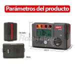 Medidor Resistencia Aislamiento Uni-t Ut501a 5.5g Ohm 750V - Imagen 4