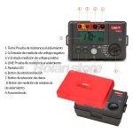 Medidor Resistencia Aislamiento Uni-t Ut501a 5.5g Ohm 750V - Imagen 5