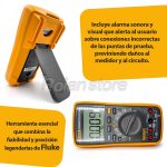 Multimetro Digital Probador Fluke 17B Max Alarma CATIII 600V - Imagen 5