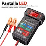 Probador Analizador De Bateria Aneng BT-172 Digital LED 12V - Imagen 5