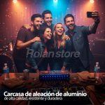 Rowin Pedal Power Fuente Poder Guitarra 8+2 Pedales 9-12-18V - Imagen 4