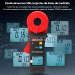 Tester Amperimetro Probador Resistencia Tierra UNI-T UT271B - Imagen 6