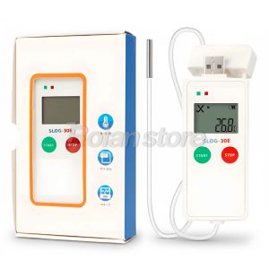 Registrador Temperatura SLOG-30E Data Logger 65000 Puntos