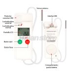 Registrador Temperatura SLOG-30E Data Logger 65000 Puntos - Imagen 7